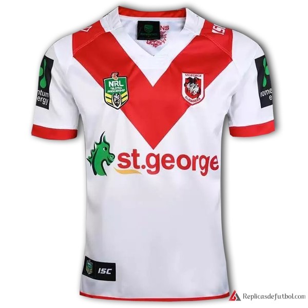 Camiseta St. George Illawarra Dragons NRL Primera equipación 2016/17 Rugby